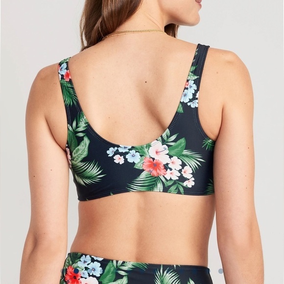 NWT! 2pc Scoop-Neck Bikini Swim Top & Bottom - Size Medium - Picture 2 of 6